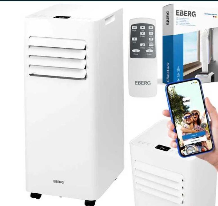 Klimatyzator wifi EBERG  2.6kW  Gwarancja do 2027r. Okazja