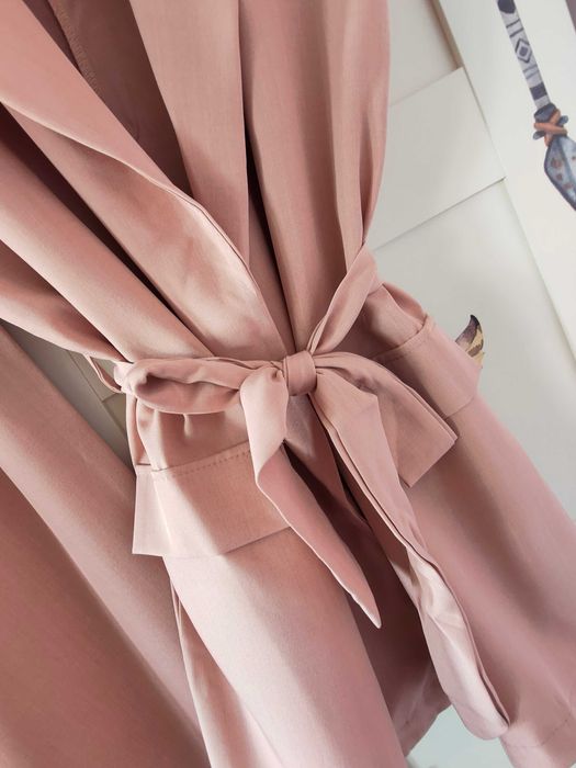 Set kamizelka i spodnie wide leg uni