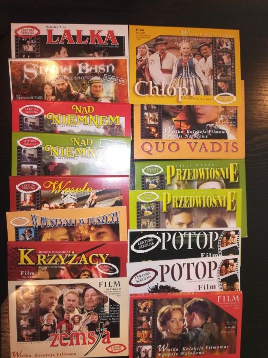 Lektury na dvd to co zostalo