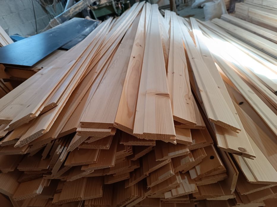 Імітація бруса, вагонка та підлога