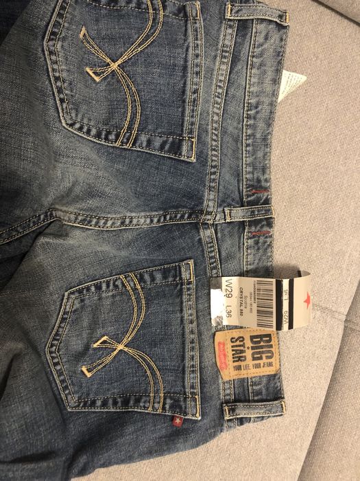 Jeansy Big Star nowe dzwony 29/36