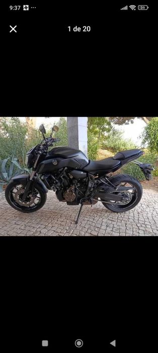 Yamaha MT 07 2019