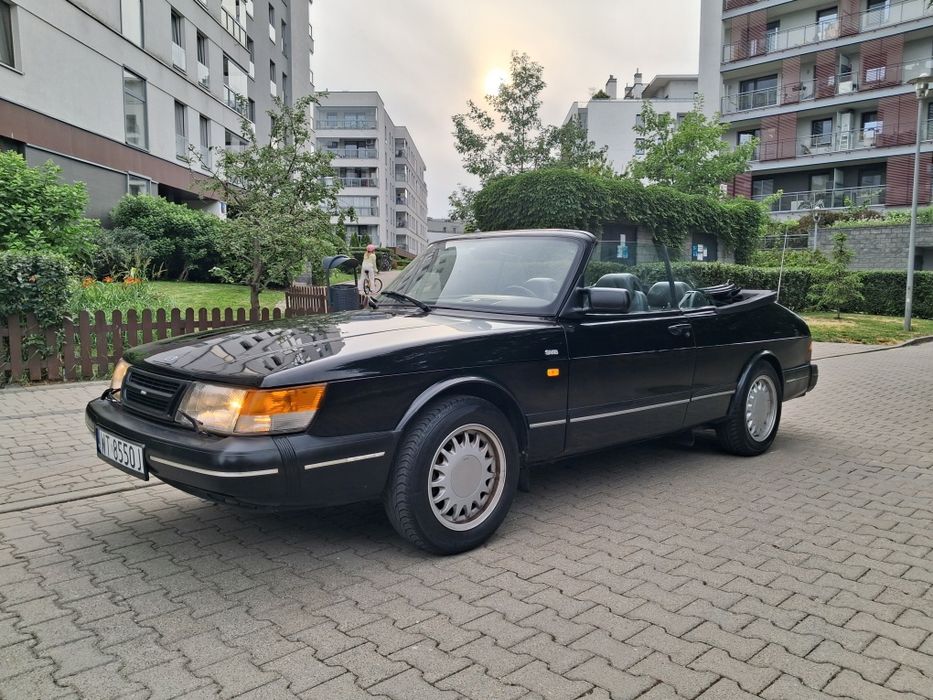 Tylko 107tys/km* BESTIA nie auto* KROKODYL CABRIO* Saab 900* 136KM* Piękny kabriolet z epoki*