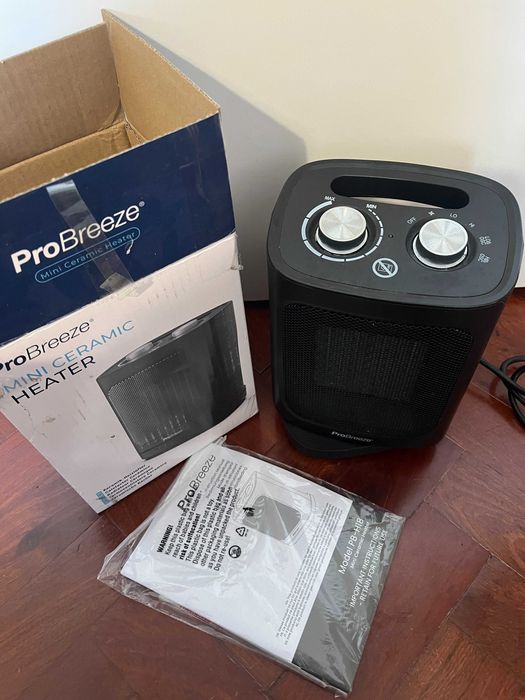 Aquecedor de baixo consumo de 1800 W - Pro Breeze