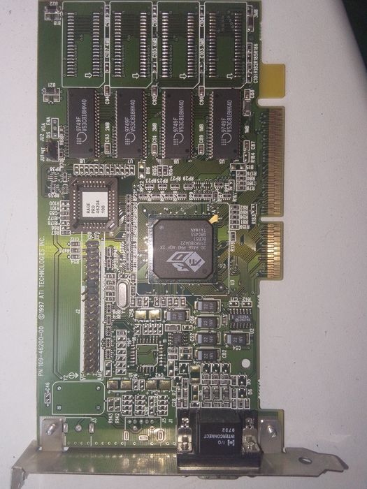 ATI 3D Rage Pro 8MB AGP — идеал для Pentium II/III