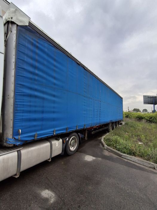 аренда под выкуп  полуприцеп ( штора) в Днепре