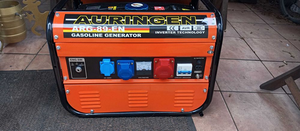 Okazja Agregat prądotwórczy 6900W  NOWY 230V/400V wejście kempingowe