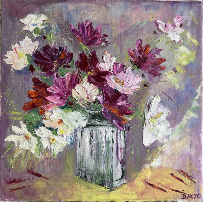 Картини: квіти(олія, полотно)