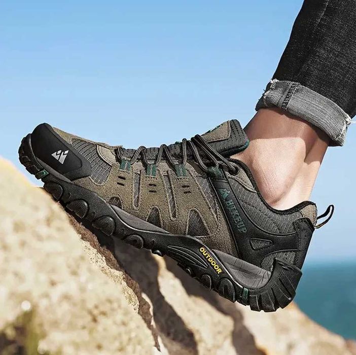 Чоловічі кросівк Olive Gore tex (Туристичні/тактичні) Трекові кроси