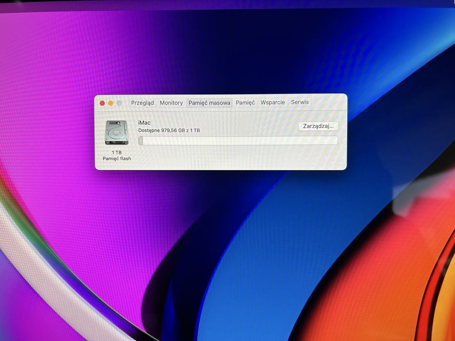 APPLE iMAC A2116 4K i7 3.2GHz 16GB 1TB SSD RP560X 4GB