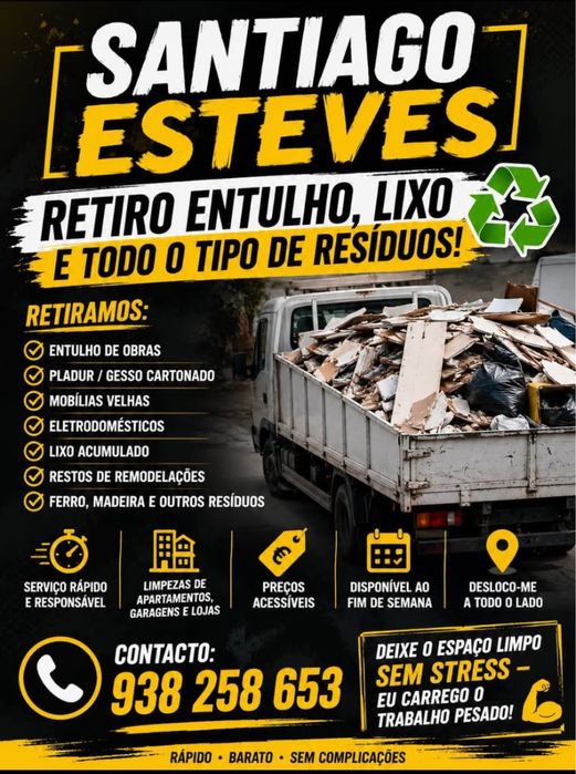 Recolho entulho!