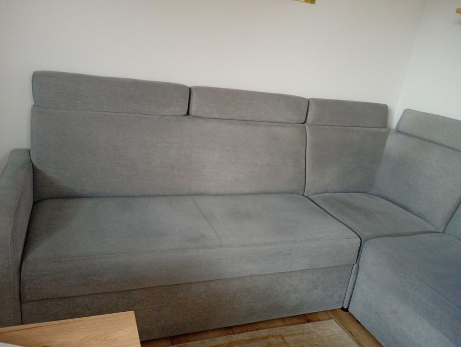 Narożnik rozkładany z funkcją spania