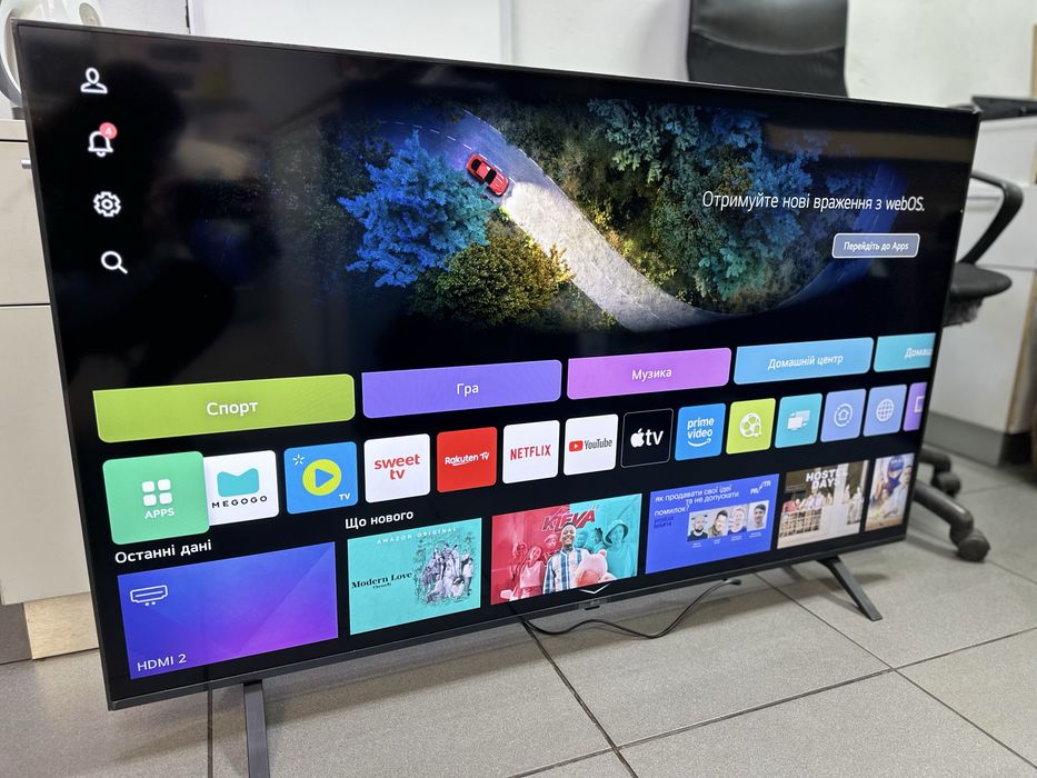 Телевизор LG 55UR78006LK