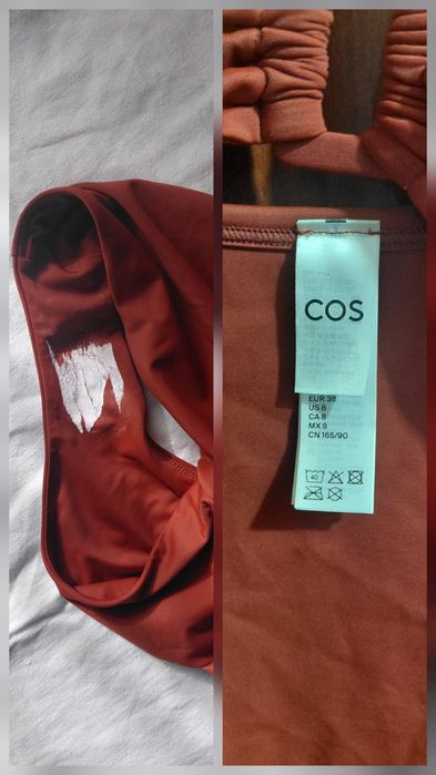 Купальник суцільний COS розмір 38 S