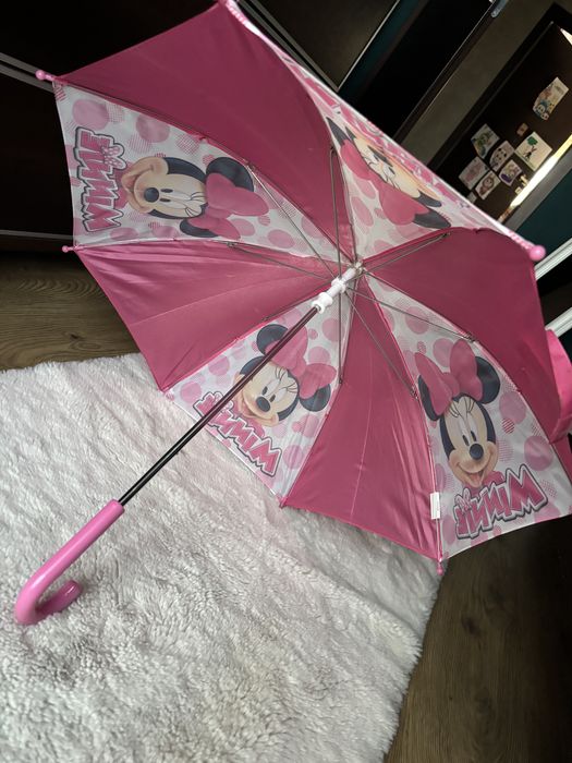 Parasolka Disney Myszka Minnie rozowa