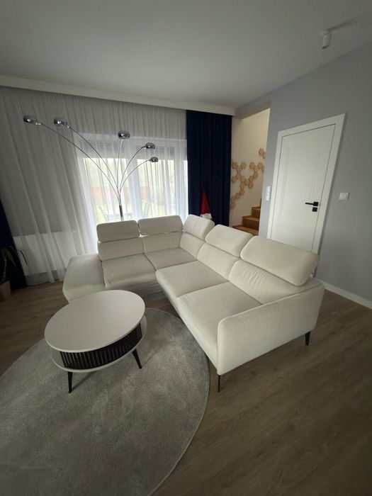 Narożnik kaszmir jak Nowy  regulowany