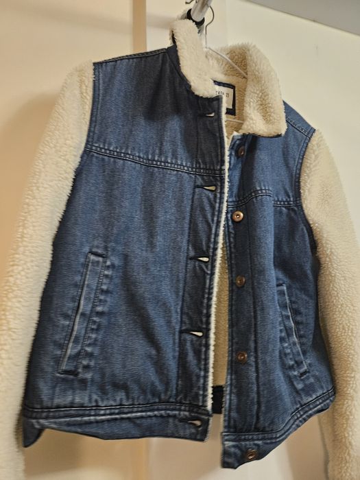 Kurtka jeansowa ciepła