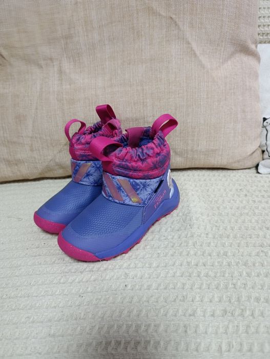 Зимові черевики Adidas Disney frozen, чобітки, ботінки, дутіки, 28 р