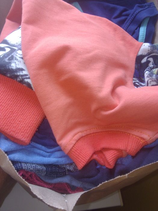 2 torby pełne ubrań na jesień zima prom 140 zł