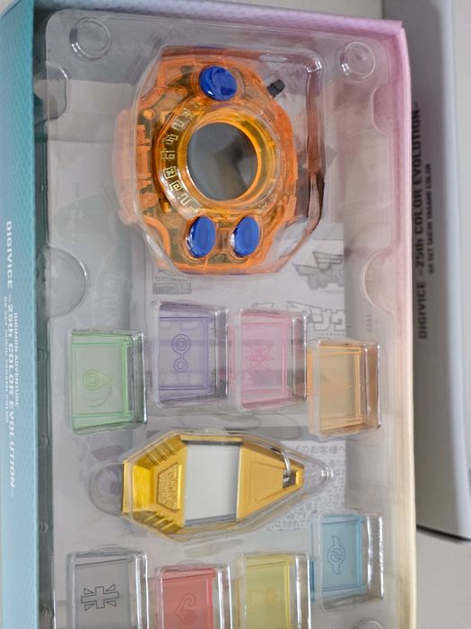Digivice 25th COLOR EVOLUTION DX Set edição Taichi Yagami - Digimon