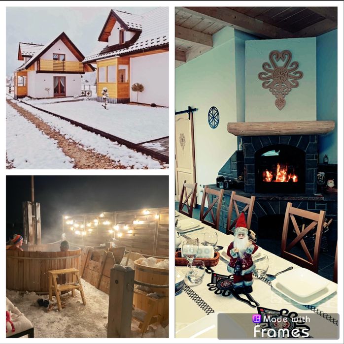 Domki w górach do wynajęcia, kominek, jacuzzi na wyłączność