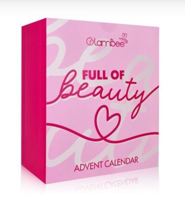 Подарунковий набір Адвент календар Глембі GlamBee Full Of Beauty, 12 в
