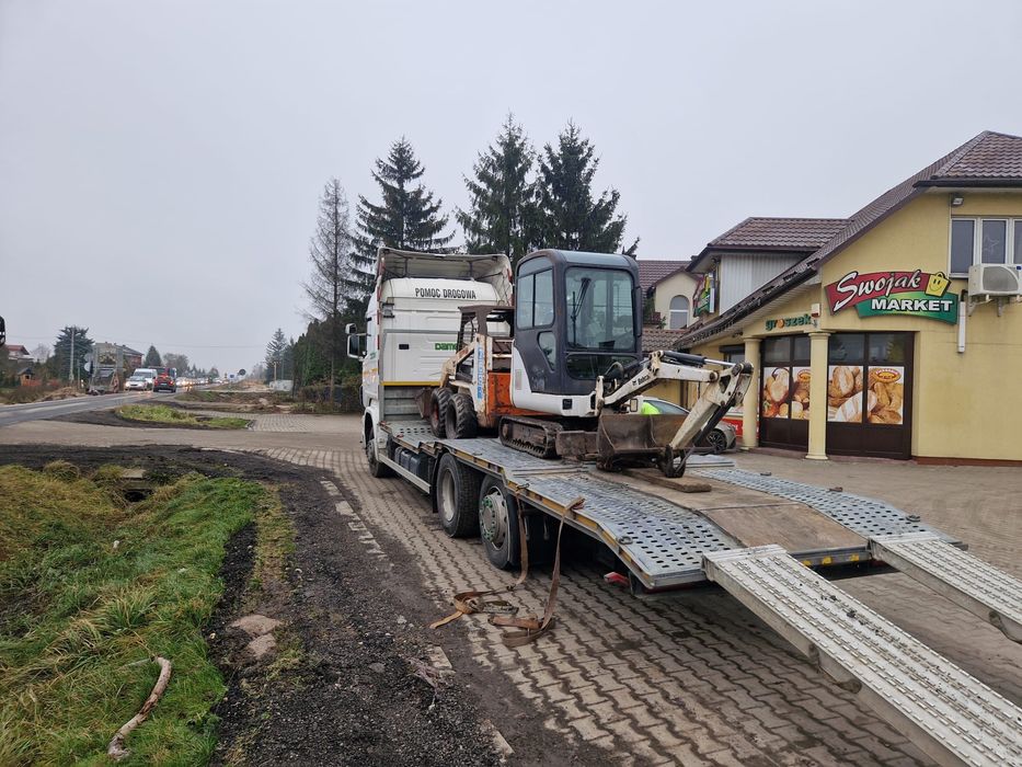 Prace mini koparka