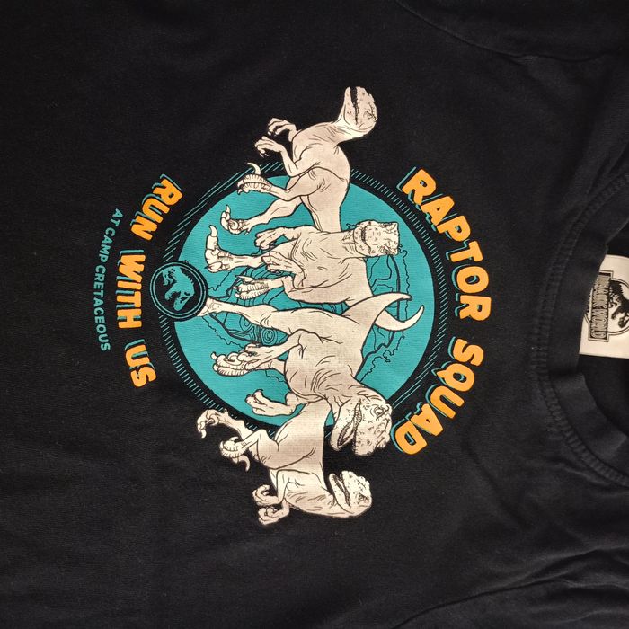 Dwie bawełniane koszulki Jurrasic World 110-116 cm Lupilu