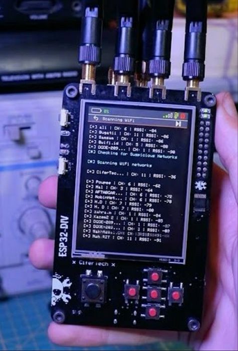 ESP32-DIV X-Revision v9/ Flippi Chopper combajn DIY