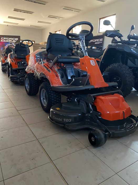 Komunalny rider Husqvarna R 214TC 103 do parku/sadu OD RĘKI/RATY0%