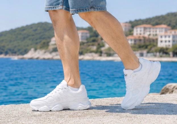Белые кроссовки в отпуск New Balance 9060 / Осень 2026 Топ  / лучшый выбор на осень/ красовки нью беланс / нюбики мужские / new balance плотная сетка