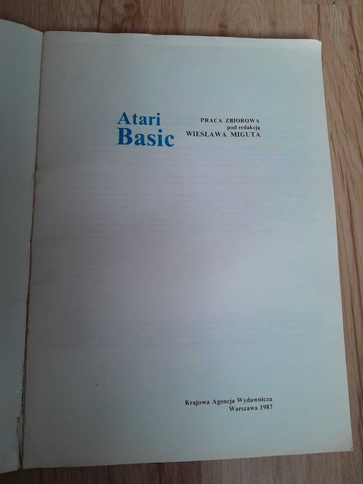 Podręcznik programowania Atari Basic