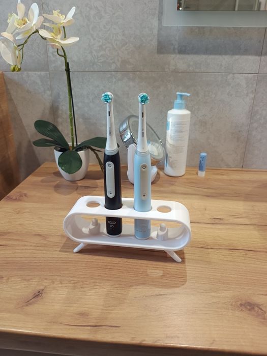 stojak podstawka na 2 szczoteczki oral b io