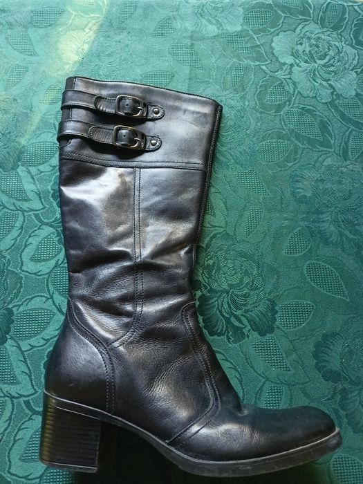 Kozaki damskie czarne r.40