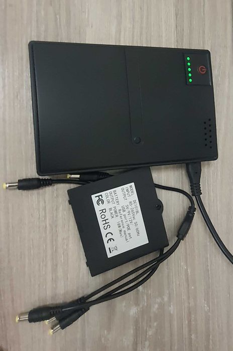 ДБЖ для роутера UPS DC1018L з акумуляторами 4*3150mA*h (безперебійник Інтернету)