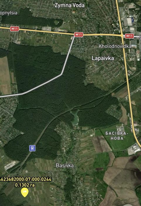 Ділянка 13сот. під будівництво Годовиця Басівка