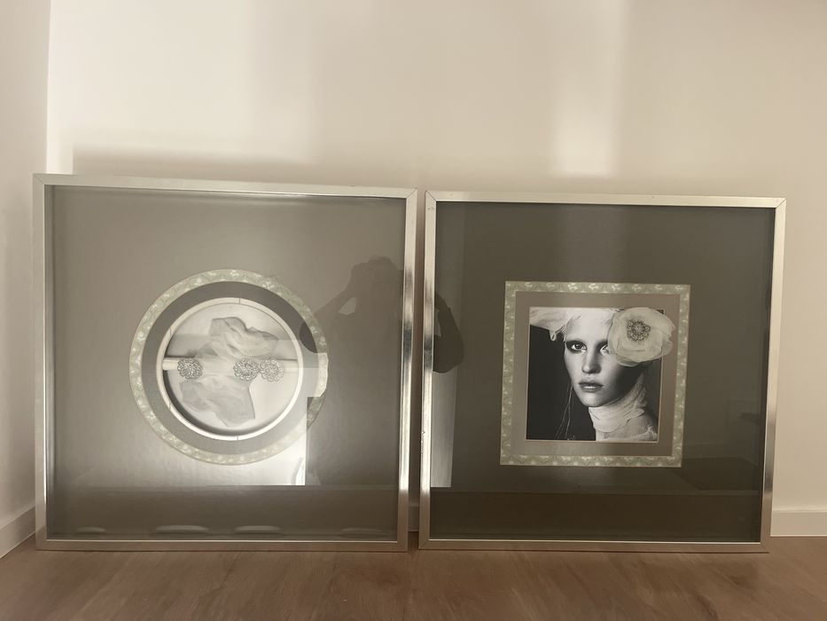 Dois Quadros super elegantes de interior decoratovos