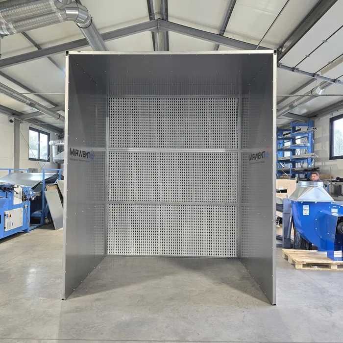 Kabina lakiernicza, Ściana lakiernicza / MIRWENT