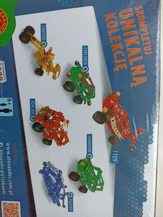 Mały konstruktor Alexander racer