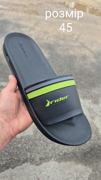 Чоловічі тапки шльопанці Rider