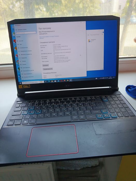 Ноутбук Acer AN515-55-56HV на запчастини. Ціна за батарею