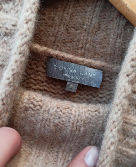 Sweter kaszmir + wełna Donna/Roz S/M