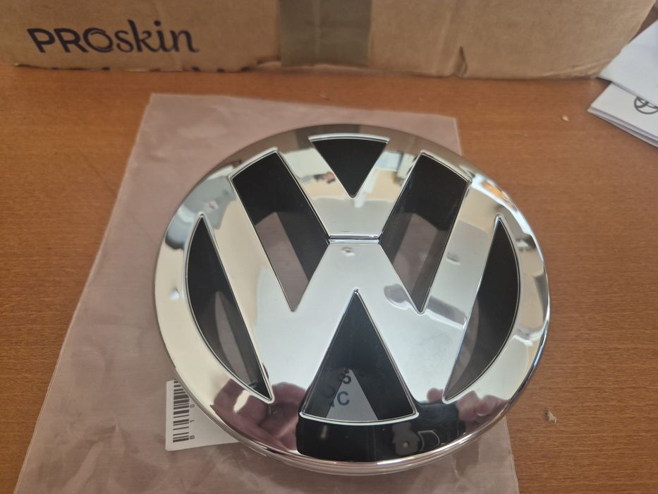 emblemat logo do vw przód Golf Turan Polo średnica 13 cm Promocja