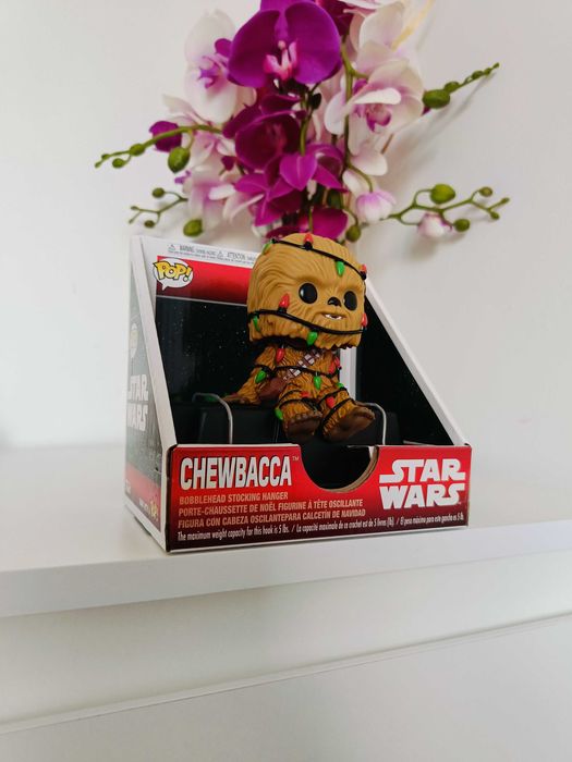 Nowy Funko Pop Star Wars Edge-Sitter Chewbacca Bobble-Head
