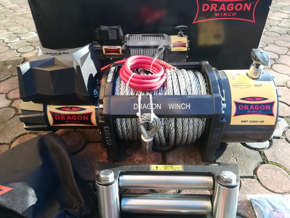 Wyciągarka, wciągarka DRAGON WINCH DWT 22000 HD 24V 10/20 TON
