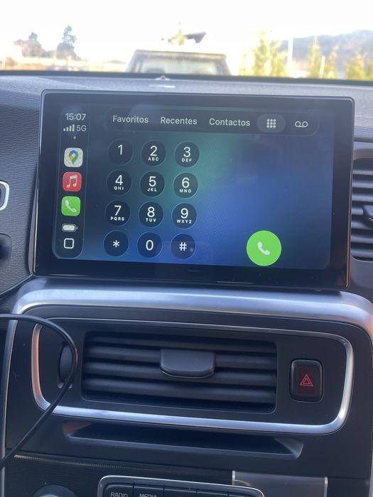 Tablet auto com carplay e android auto
