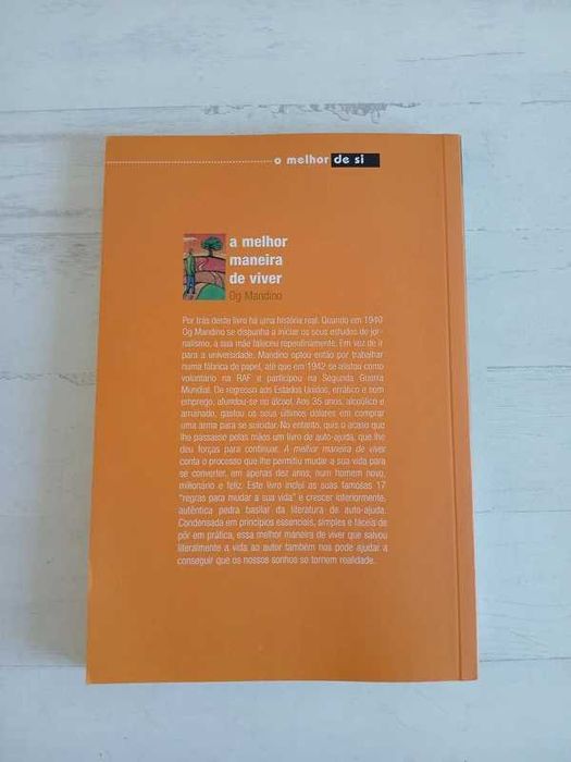 Livro Og Mandino - A Melhor Maneira de Viver A Better Way to Live Book