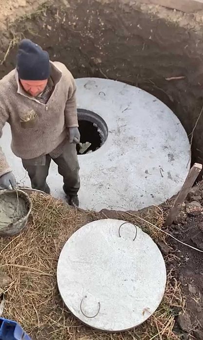 Бетонні кільця КС-12-06 для септика. Миронівка