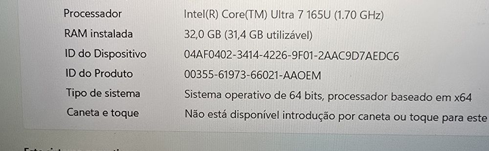 HP Elitebook 860 G11 16 Ultra 7 165U 32GB SSD 1TB