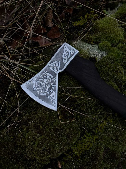 Ексклюзивна подарункова сокира Рагнар з литтям TR21 Топор авторский